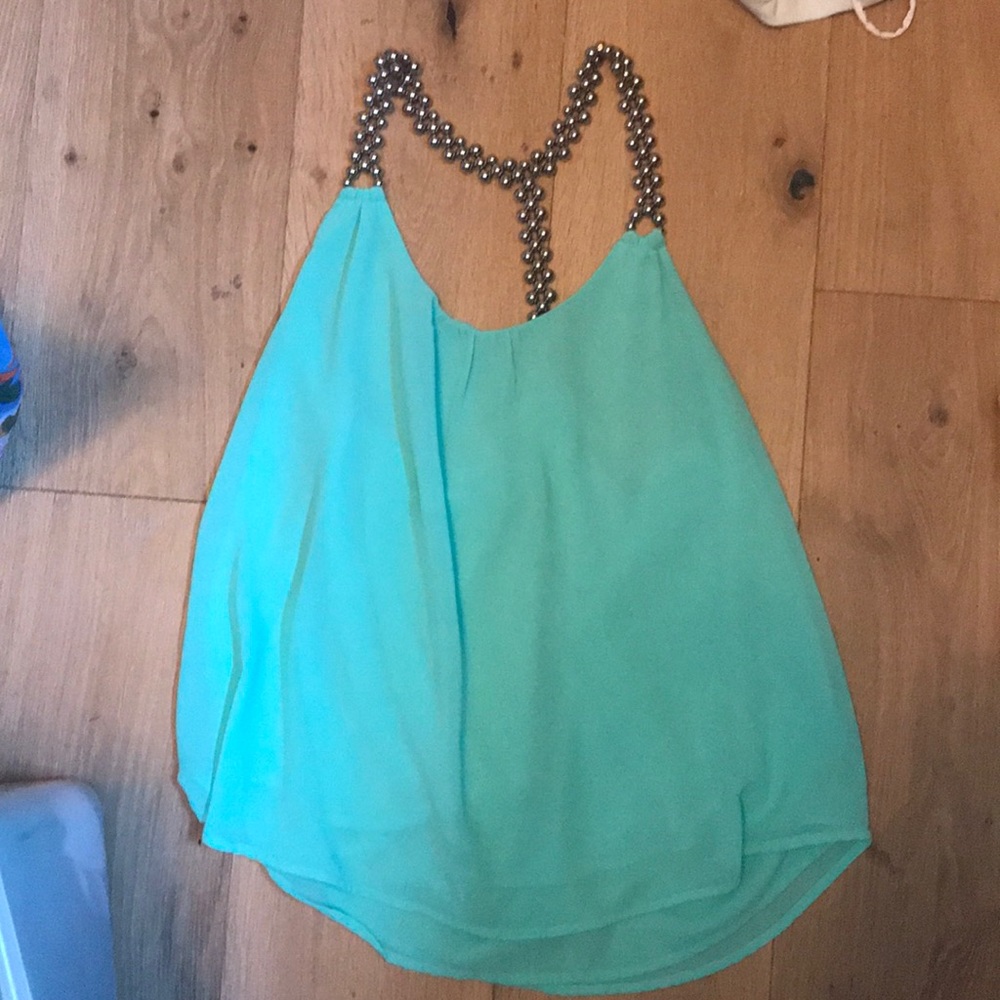 Turquoise tank